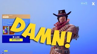 NEW CALAMITY MALE SKIN DEAD FIRE SKIN in Fortnite Battle Royale [upl. by Onahpets443]