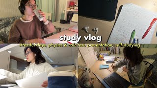 High school study vlog 📓 physics amp calc test presentations self studying amp stress🥲 [upl. by Beatty]