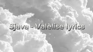 Valelise lyrics Sjava [upl. by Ellenaj]