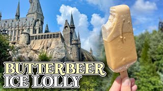 Butterbeer “Ice Lolly” Popsicles Debut in the Wizarding World of Harry Potter for the Summer [upl. by Autumn]