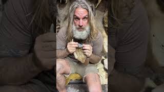 STONE AGE Mace  Zombie Weapon caveman flintknapping survival bushcraft primitivetechnology [upl. by Bartolome]