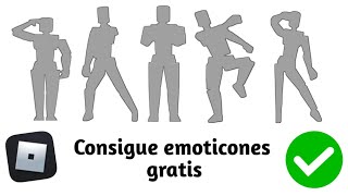 Cómo obtener emoticones gratis Obtén emoticones gratis para todos Obtén artículos gratis en Roblox [upl. by Durrell]