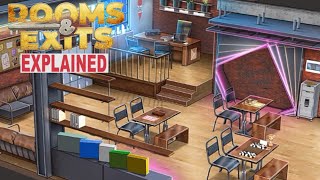 Room and Exits Level 7 The Game Night Agency  Wicked Games Chapter [upl. by Aikemehs]