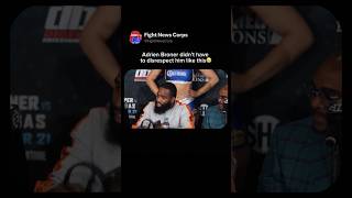 Adrien Broner was so unhinged😂 [upl. by Ttevy]