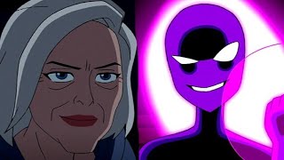 Grandma Verdona  All Powers amp Fight Scenes Ben 10 Alien Force  Ultimate Alien [upl. by Nyrrad]