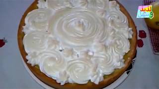 طورطة الحامض بالمورانك منعشة، رائعة و لذيييذة جداااا  tarte au citron meringuée [upl. by Neersan]