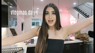 VLOGMAS DAY 1  behind the scenes of my channel amp my new house [upl. by Adnilrev]