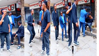 DROPPING MONEY PRANK 💰 😂 SUTI TU NDO WAMEVAA N WEZI viralvideo funny cyprianjoker prankster [upl. by Llenreb]