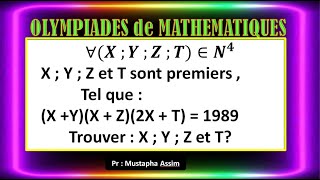 Olympiades de mathématiques  Math Olympiade  Olympiades mathématiques [upl. by Ahterahs217]