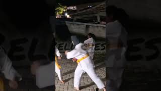 Latihan kenaikan sabuk karateka karatedo karateindonesia dojoplososelopuro [upl. by Llenrag618]