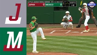 Japan vs Mexico  LLWS Opening Round  2023 LLWS Highlights [upl. by Ahsilram]