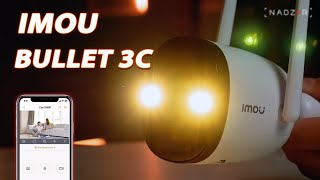 WiFi камера з прожектором IMOU 3MP Bullet 3C [upl. by Jermyn]