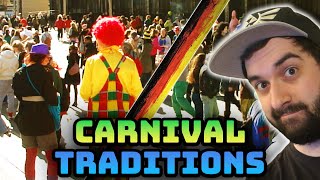 How Germans Celebrate Carnival Traditions amp Customs  Daveinitely German [upl. by Aay]