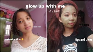 GLOW UP WITH ME on a budget  affordable products to purchase home remedies [upl. by Avert]