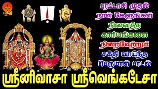 புரட்டாசி முதல் நாள் கேளுங்கள் நினைத்த காரியங்களை நிறைவேற்றும் பெருமாள் பாடல்  Bhakthi Yathirai [upl. by Eynahpets83]