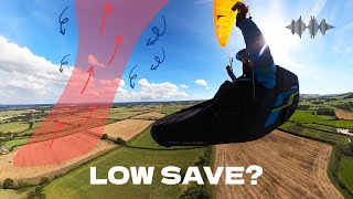 EPIC LOW SAVE Paragliding XC Tips [upl. by Becky511]