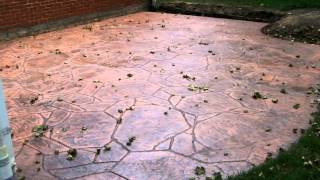 Stamped Concrete Patios and Driveway videos St Louis MO St Charles Concrete contractors [upl. by Baggott]