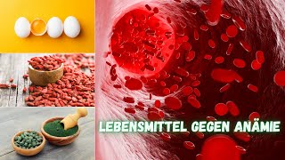 8 Lebensmittel gegen Anämie [upl. by Bulley]