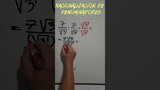 Racionalización de DENOMINADORES Fácil y rápido aprendematematicas [upl. by Allemaj]