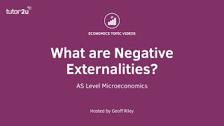 What are Negative Externalities [upl. by Meares362]