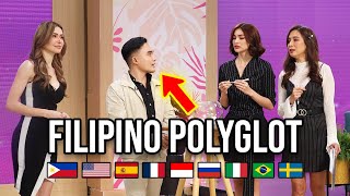 This Filipino Polyglot can speak in 9 Languages [upl. by Jerrilyn]