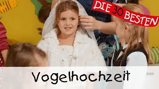 👩🏼 Vogelhochzeit  Singen Tanzen und Bewegen  Kinderlieder [upl. by Sral]