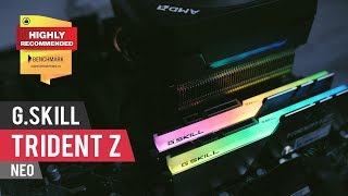 GSkill Trident Z NEO review – The right AMD Ryzen 3000 series memory [upl. by Adnovad]