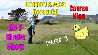 Bridport amp West Dorset Golf Club Course Vlog Part 3 [upl. by Ydoj]