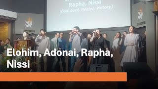 Elohim Adonai Rapha Nissi performed by UPCImus [upl. by Obara741]