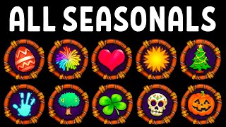 All Seasonals  My Singing Monsters Seasonal Shanty [upl. by Lean681]