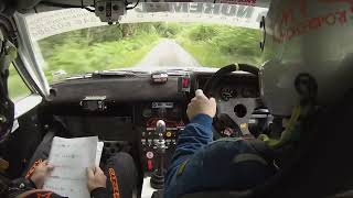 Argyll rally 2022 Alister MacArthur amp Chris Robertson Talbot sunbeam SS7 Loch Fyne [upl. by Aleyak]