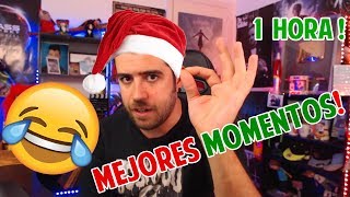 MEJORES MOMENTOS DE AURONPLAY ESPECIAL NAVIDEÑO FIN DE AÑO 2018 SiTeRíesPierdes [upl. by Filmer]