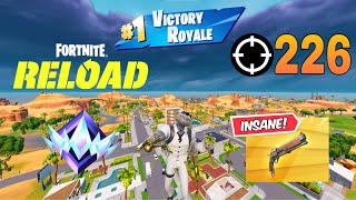 OG Fortnite RANKED Reload NEW MAP  High Kill Gameplay  Keyboard amp Mouse [upl. by Neddra985]