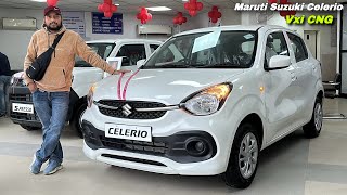 Maruti Suzuki Celerio Vxi CNG 2024 Price amp Features ❤️ Best CNG Car [upl. by Postman]