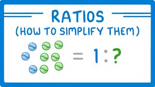 GCSE Maths  What are Ratios amp How to Simplify Them Part 1 81 [upl. by Valerie533]