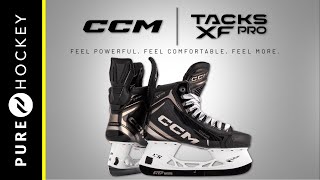 CCM Tacks XF Pro Hockey Skate  Product Overview [upl. by Saturday]