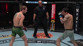 Обзор боев Sean OMalley vs Thomas Almeida UFC [upl. by Atilahs]