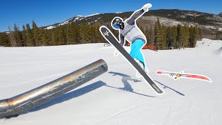 Skiing Crashes Fails and Funny Moments 2023 [upl. by Eddana]