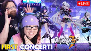 Honkai Impact 3rd Concert  Starfire Sonorant REACTION  Our FIRST HI3 Concert [upl. by Hulton]