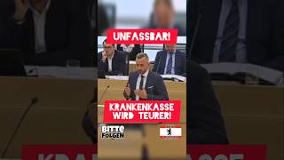 Krankenkasse unbezahlbar 👿👏 kosten beitrag krankenkasse shorts deutschland [upl. by Alaunnoif455]