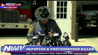 FNN FULL Press Conference on Fatal Shooting of WDBJ Reporter and Photographer [upl. by Barnum]