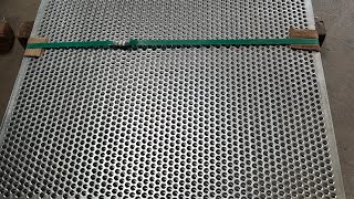 Gi perforated sheet metal [upl. by Hpseoj]