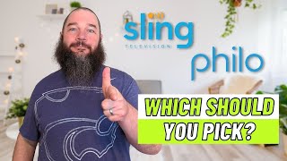 Philo vs Sling TV Which Cheap Live TV Streaming Service is Better [upl. by Nnel]