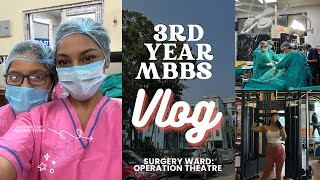 SURGERY OT 3rd year MBBS weekly vlog  Calcutta National Medical College CNMC Kolkata mbbsvlog [upl. by Odele]