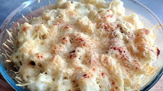 recette de gratin de choufleur a la béchamel 😋 [upl. by Ardnaz]