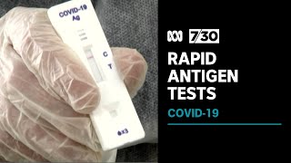 COVID19 rapid antigen tests proving hard to find  730 [upl. by Anyr]