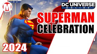 DCUO Superman Celebration 2024 [upl. by Nykal959]