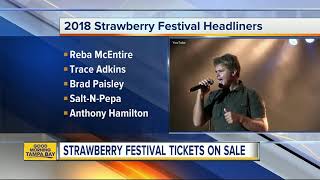 2018 Strawberry Festival tickets on sale now [upl. by Latsyek]