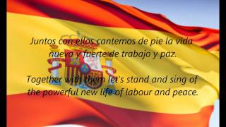 Spanish National Anthem  quotLa Marcha Realquot ESEN [upl. by Jean558]