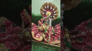 Ankho m base ho tum gopalsangeet song bhaktisong 🥰😍merepyarenatkhatladdugopal radharani [upl. by Winton]